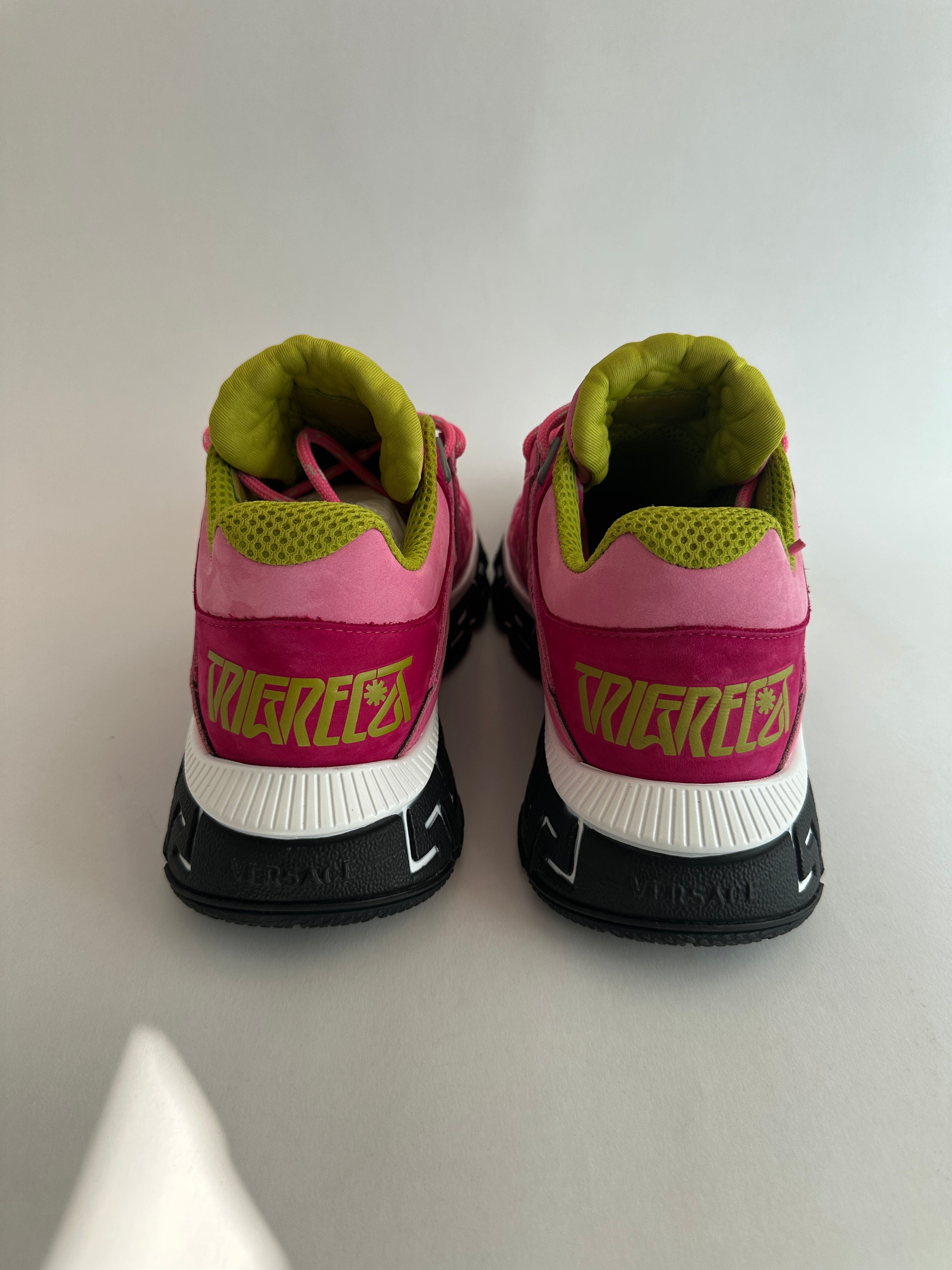 Versace TPink Sneakers with Greca Sole – Luxury Sport Model