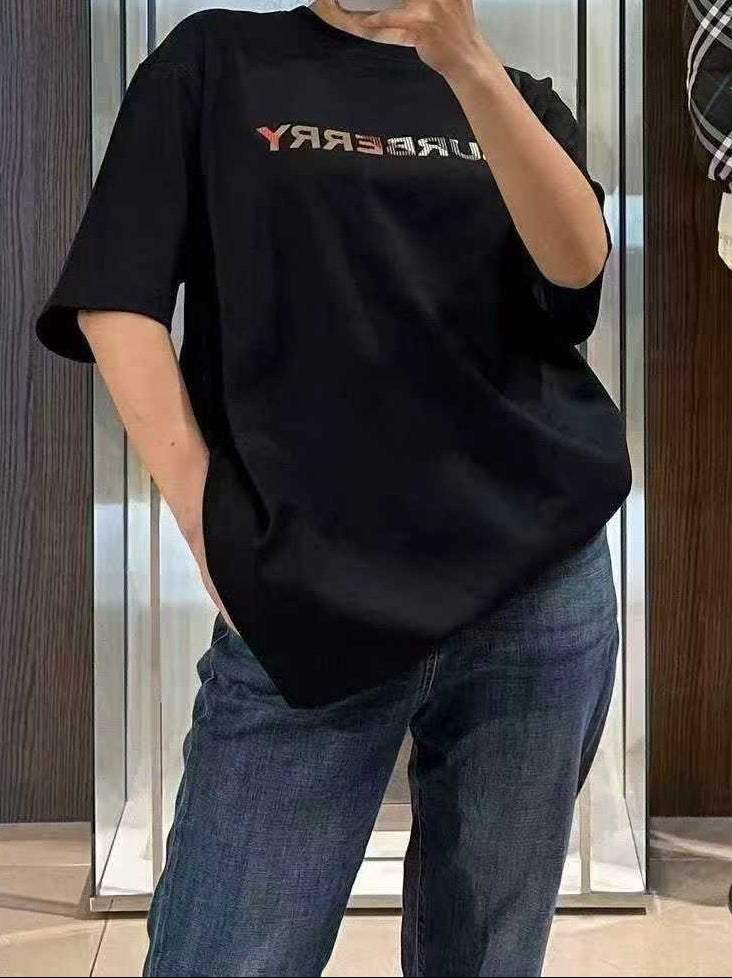 Burberry Logo T-Shirt – Black | Premium Cotton